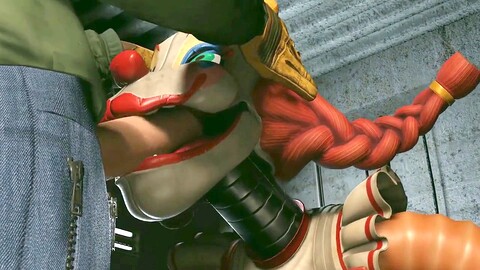 사정, 성인 팬아트, 흑인 백인 사정