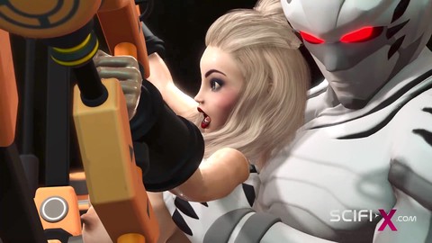 Porno 3d, scopata dura, gola profonda estrema