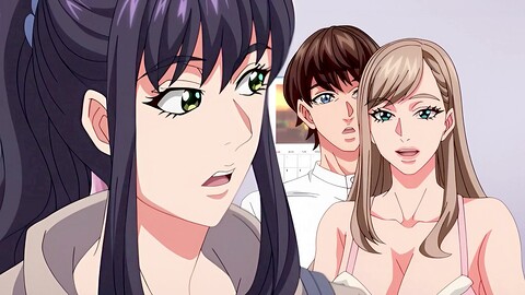 Massage érotique torride pour mon colocataire excité en hentai non censuré