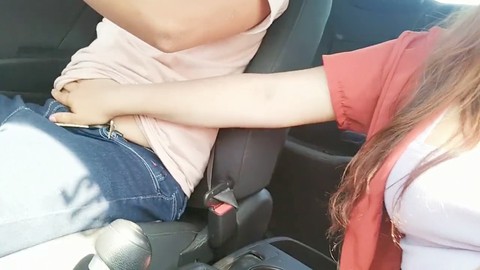 Bella bellezza asiatica si mostra in volto mentre si diverte in macchina con il suo fortunato fan - Parte 2!