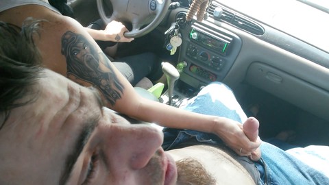 Amateur road head, master cujo, fellating