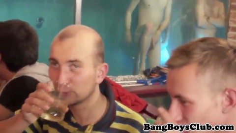 euro party stud dicksucking before mass ejaculation