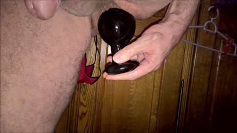 Webcam, buttfuck, sex toy