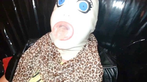 Latex, cum fill, gay cum